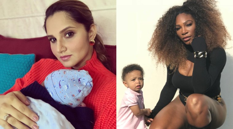Sania Mirza to Serena Williams: 6 celeb mothers who inspired us in 2018 |  Parenting News,The Indian Express