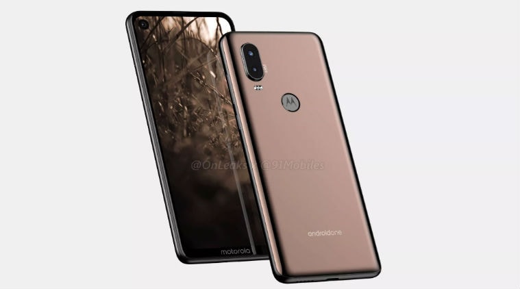 Leaked renders show off rumored Motorola P40 with punch-hole camera