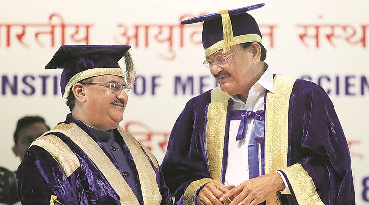 At AIIMS convocation, Naidu pushes for more institutes, rural healthcare and ‘Make in India’