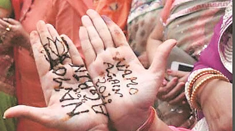 Ujjwala chai pe charcha, kamal mehendi as Delhi BJP gears for Lok Sabha polls