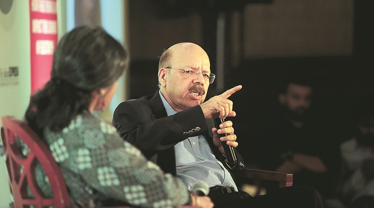 Former Chief Election Commissioner Nasim Zaidi in a fireside chat nasim zaidi