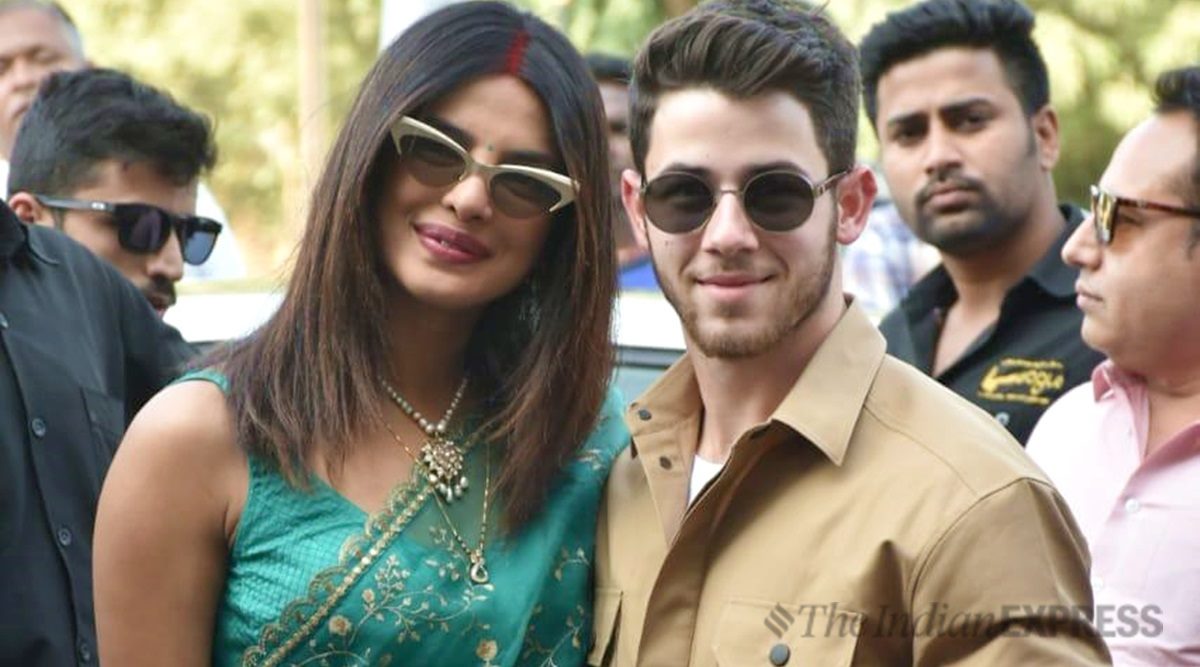 Priyanka Chopra And Nick Jonas Make Their First Appearance As Husband And Wife Entertainment News The Indian Express
