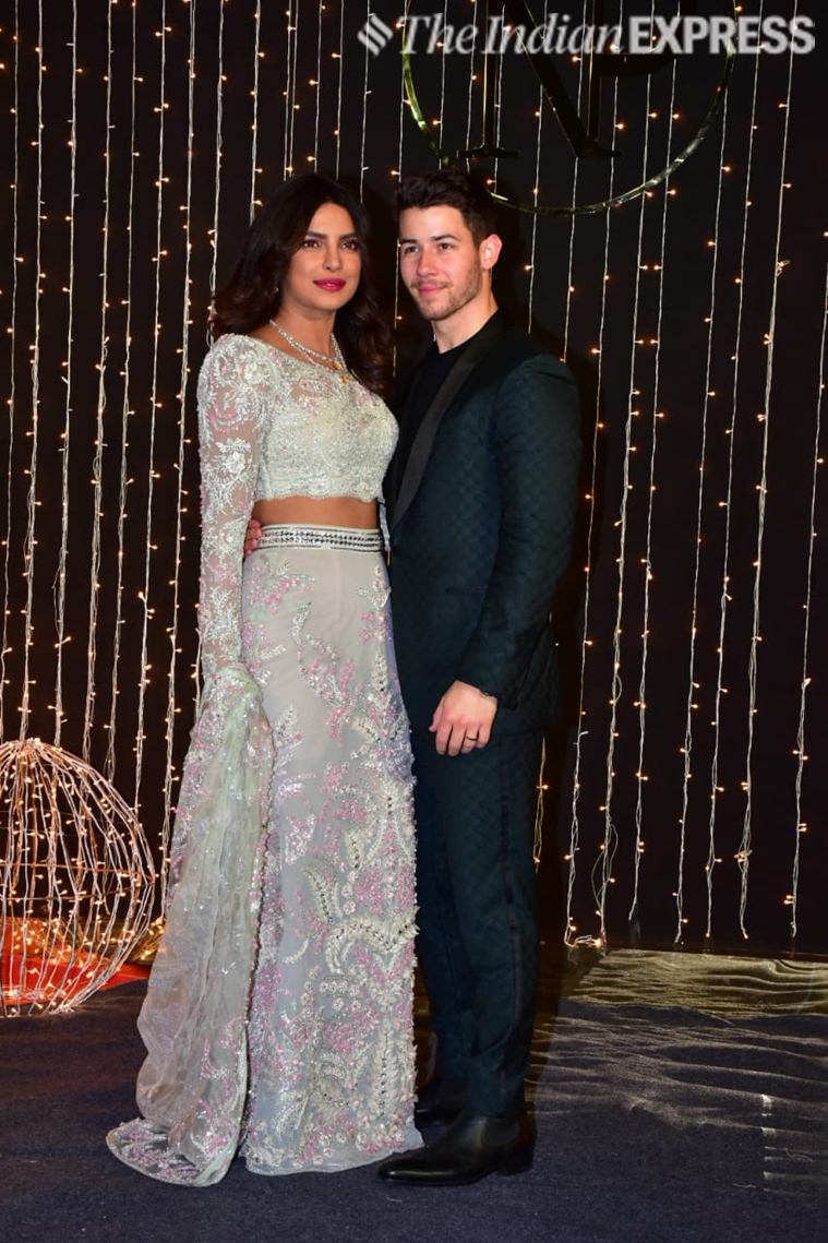 priyanka chopra, nick jonas, priyanka chopra reception, priyanka mumbai reception, priyanka nick reception mumbai, priyanka nick bollywood reception, priyanka chopra reception videos, priyanka reception videos, nickyanka, priyanka chopra latest, priyanka chopra news, celeb fashion, indian express, indian express news