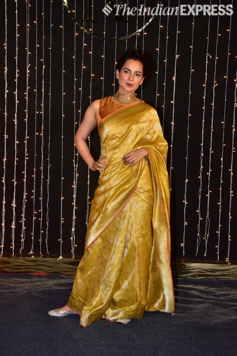 kangana at priyanka reception 