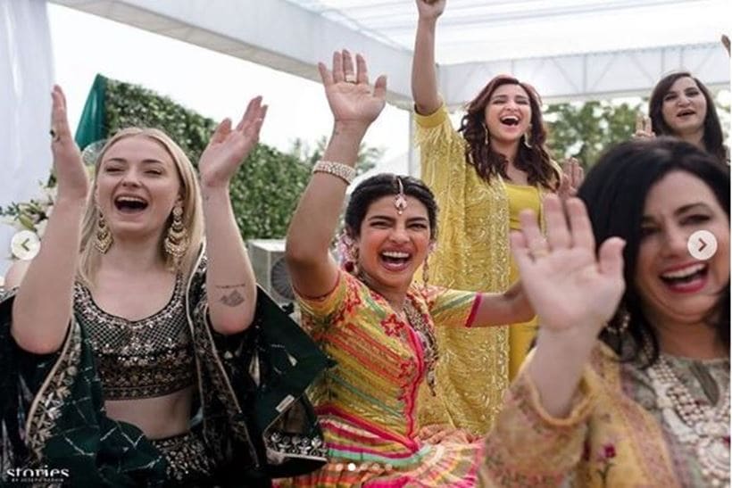 Priyanka Chopra and Nick Jonas mehndi ceremony