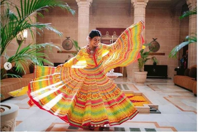 Priyanka Chopra and Nick Jonas mehndi ceremony