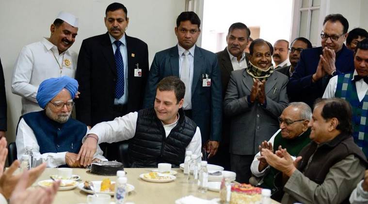 rahul gandhi, congress foundation day, congress anniversary, congress 134th foundation day, aicc headquarters, rahul gandhi at congress foundation day, congress foundation day celebrations, indian express