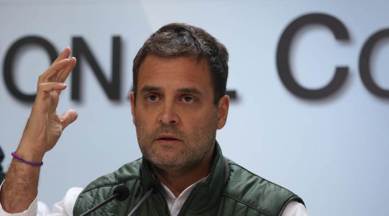 Congress chief Rahul Gandhi.