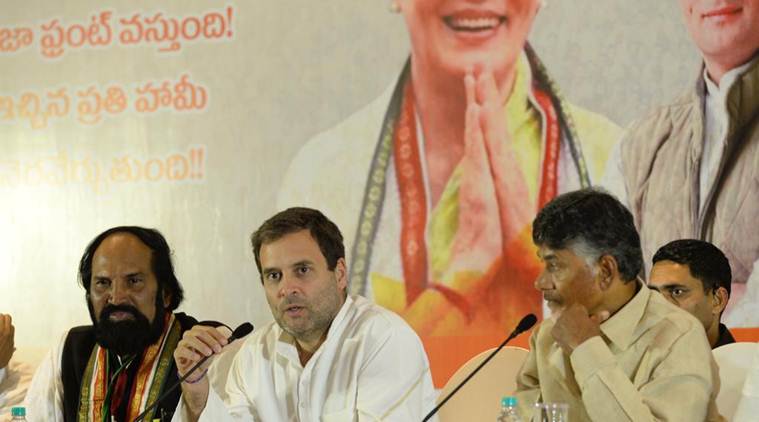 Elections 2018 LIVE: Rahul attacks KCR, says 17,000 cr surplus Telangana state now has debt of Rs 2 lakh cr