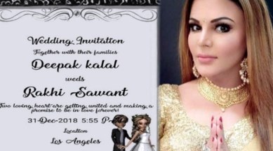 Rakhi Sawant Deepak Kalal Sex - Rakhi Sawant and Deepak Kalal's wedding announcement sparks a meme fest on  social media | Trending News,The Indian Express