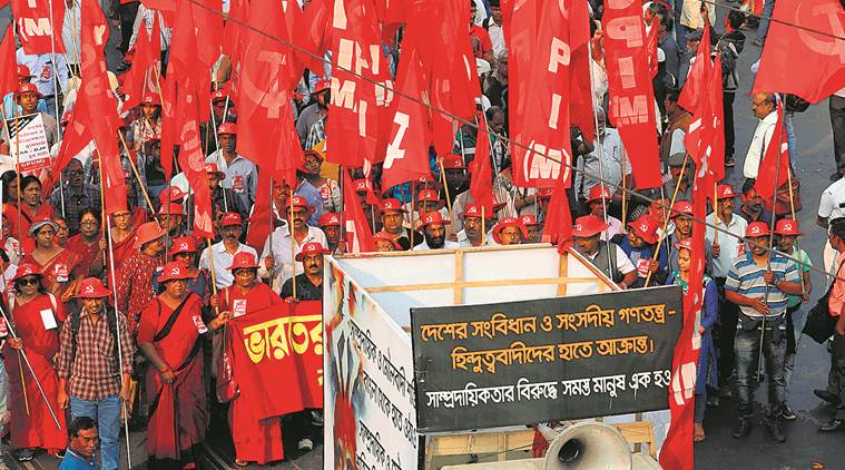On day Babri Masjid was demolished, TMC, Left march to ‘condemn communal politics’
