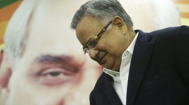 Outgoing Chhattisgarh Chief Minister Raman Singh. (Express photo/Praveen Khanna)