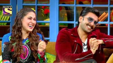 ranveer, sara on the kapil sharma show