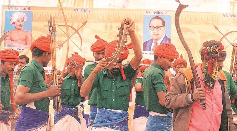 rathwa community vadodara, scheduled tribes, chhota udepur, congress, aap, ahmedabad, gujarat news, indian express news