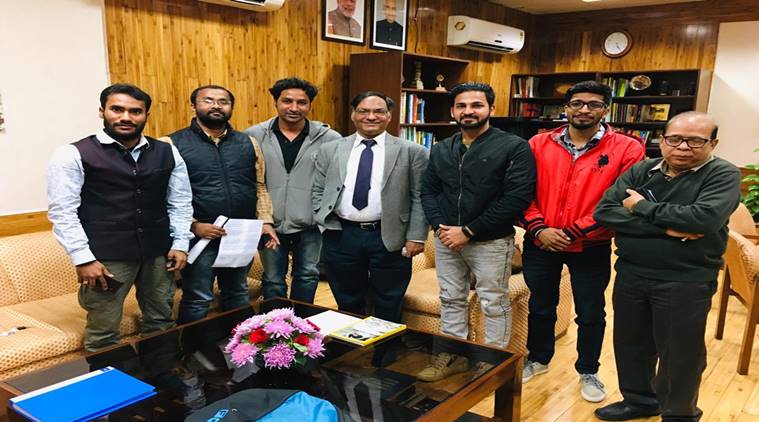 DST met researchers, research protest, stipend hike protest, 