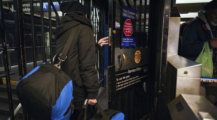 How rampant is fare evasion? At Times Square, one rider a minute sneaks in