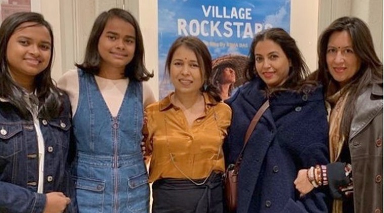 rima das with village rockstars team