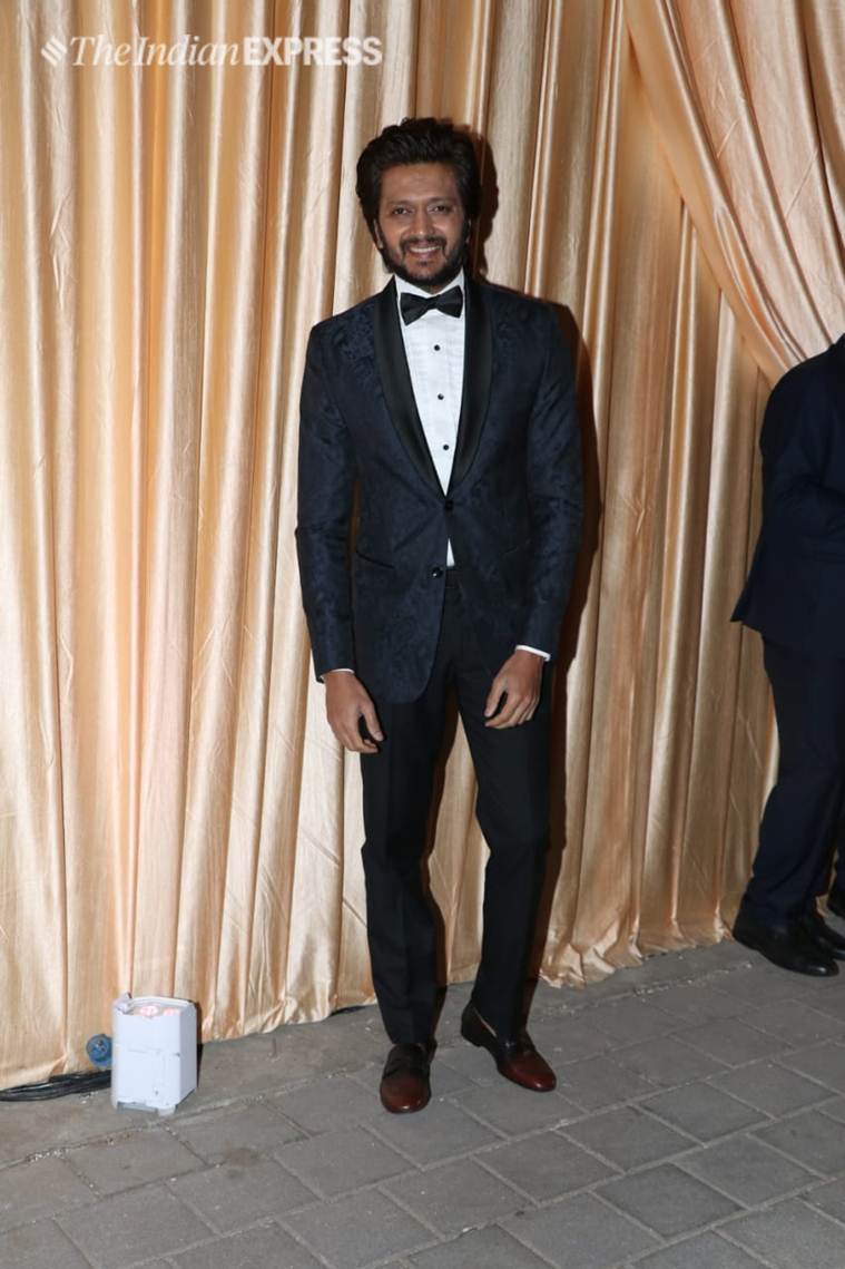 riteish deshmukh at isha ambani reception