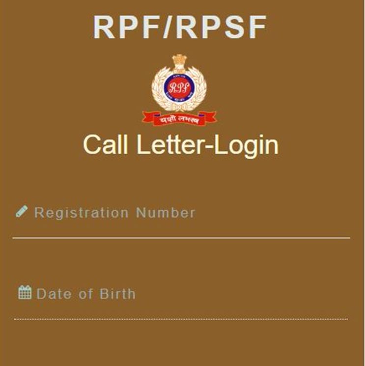 RRB RPF Constable, SI Admit Card: Download From Direct Link Here | Jobs ...