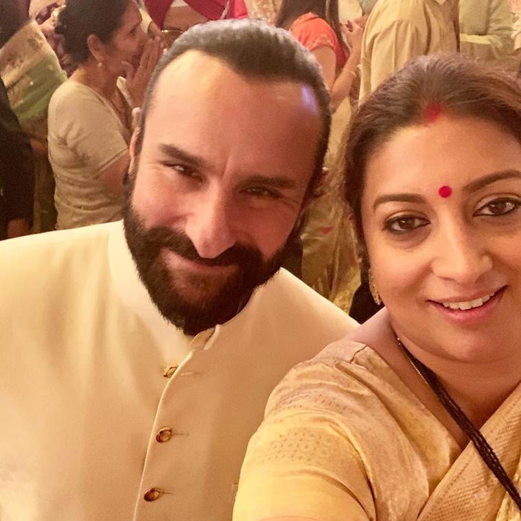 saif ali khan at isha ambani wedding