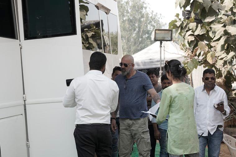 sanjay dutt shooting shamshera