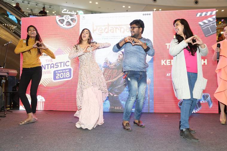 sara ali khan, sara ali khan kedarnath promotion movie, sara ali khan latest updates, kedarnath, kedarnath movie, kedarnath movie updates, sara ali khan fashion, sara ali khan pics, sara ali khan photos, sara ali khan pictures, sara ali khan fashion, sara ali khan celeb fashion, indian express, indian express news