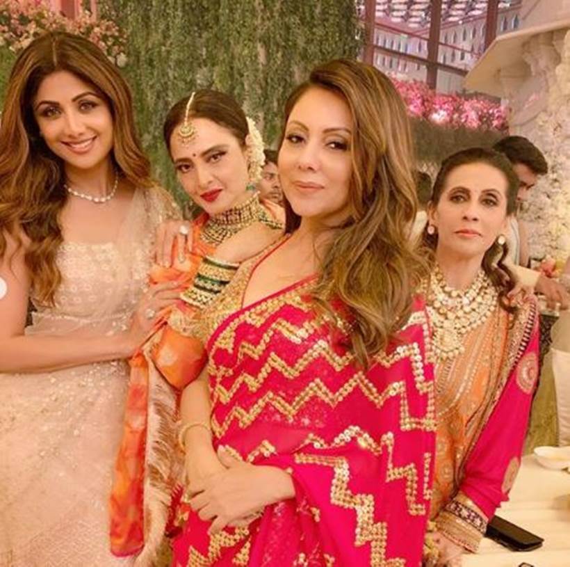 shilpa shetty, rekha, gauri, sunita 2