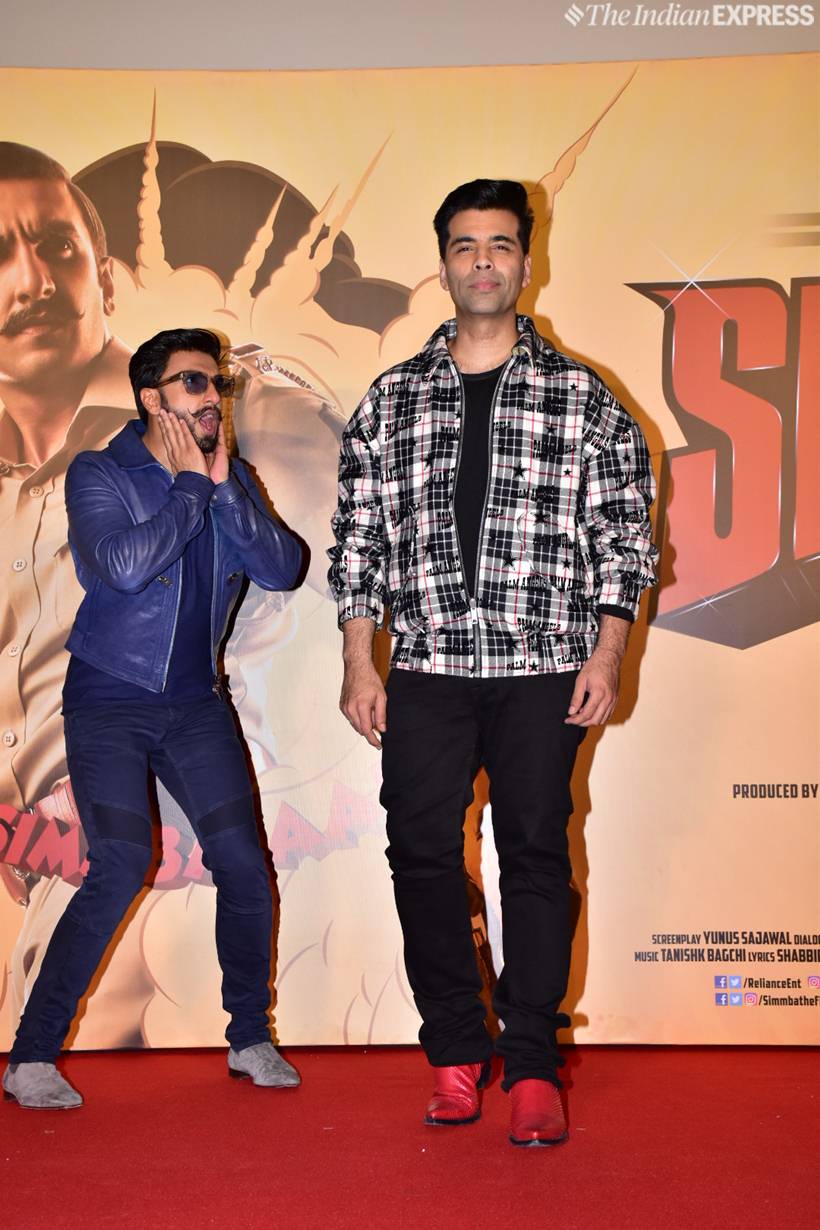 ranveer singh and karan johar