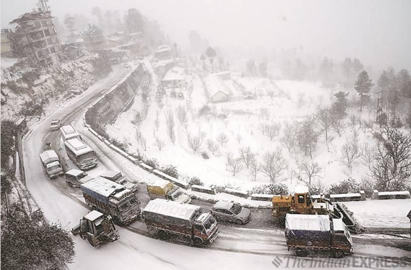 Nature's glory: Shimla gets first snowfall of the season