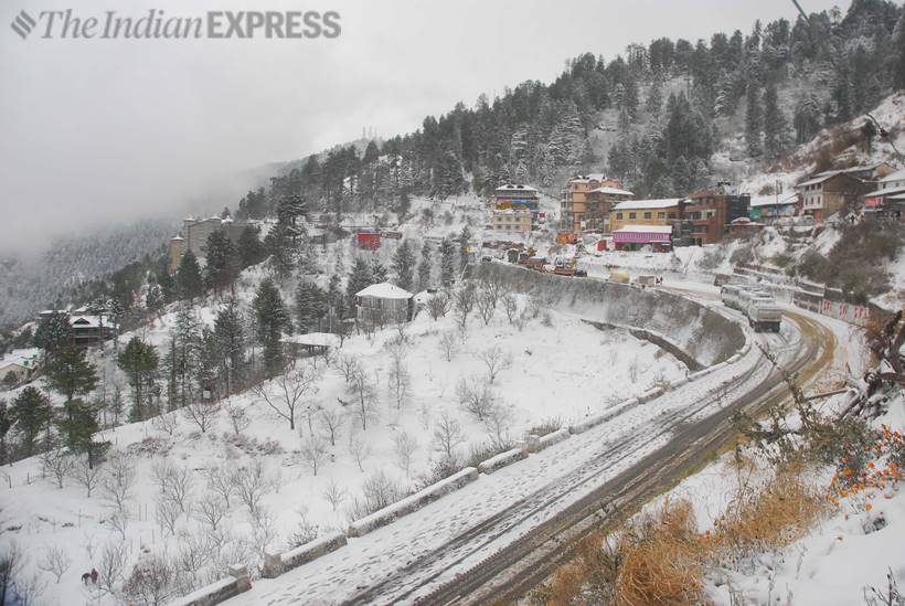 Nature's glory: Shimla gets first snowfall of the season