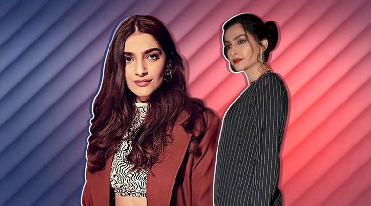 Sonam Kapoor's airport look includes an all black outfit and