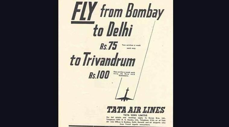 The price for a ticket from Bombay to Kannur was Rs 135 then and Rs 150 for Bombay to Trivandrum.