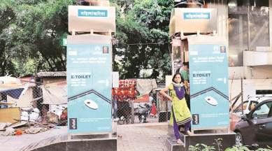 Coronavirus cases, community toilets, containment zones in Pune, pune news, Indian express news