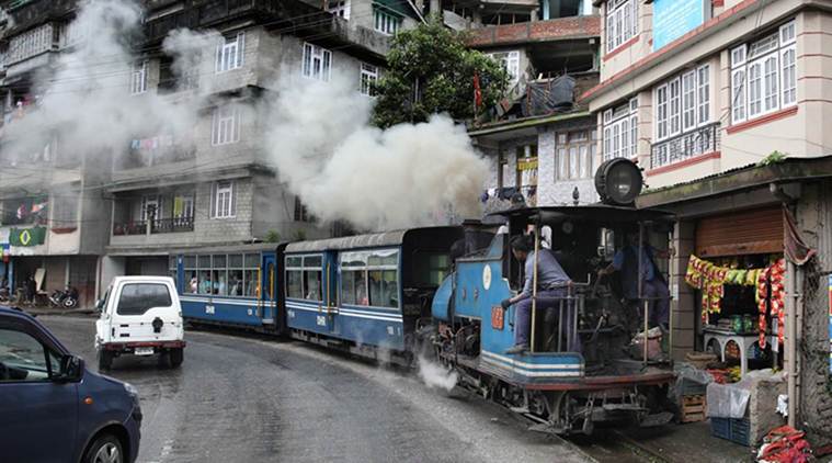 darjeeling toy train, eveining toy train service, darjeeling station, 20 years of heritage, darjeeling train, indian express
