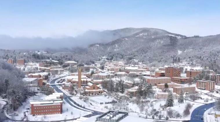 US Snowstorm, Snowstorm US, Virginia snowstorm, North Carolina snowstorm, Snowstorm in US, US Snowstorm, Indian express, latest news, world news