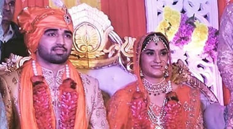 Vinesh Phogat Marries Wrestler Somvir Rathee Takes Eight Vows Instead Of Seven Sports News The Indian Express