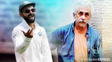 Naseeruddin Shah, Virat Kohli, Naseeruddin Shah slams Virat Kohli, virat kohli leave the country comment, virat kohli video, Naseeruddin Shah trolled, trending news, indian express, indian express news