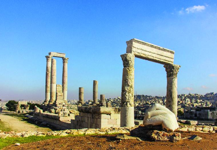 Amman, Jordan, Queen Alia International Airport, Mumbai, Madurai, Jabal al-Qal’a, Philadelphia, Roman Empire, Circassians, Transjordan, Darat al-Funun, Palestinian Space Agency, indian express, indian express news