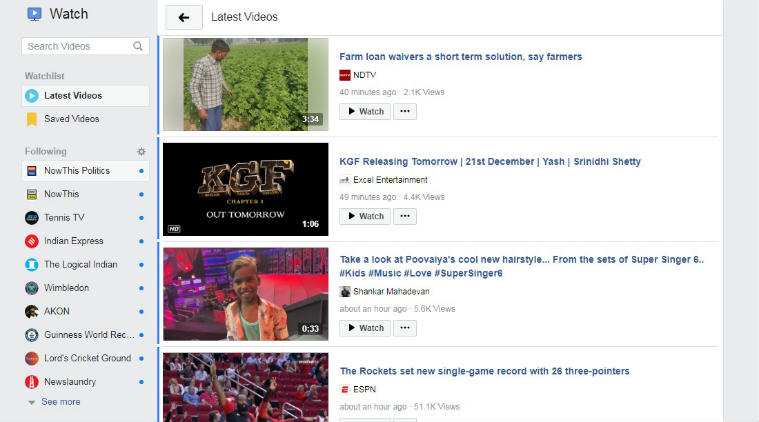 Facebook Watch, Watch channels on Facebook, Facebook video content, YouTube vs Facebook Watch, vloggers content, Facebook Watch revenues, video channels Facebook, video streaming services, Facebook