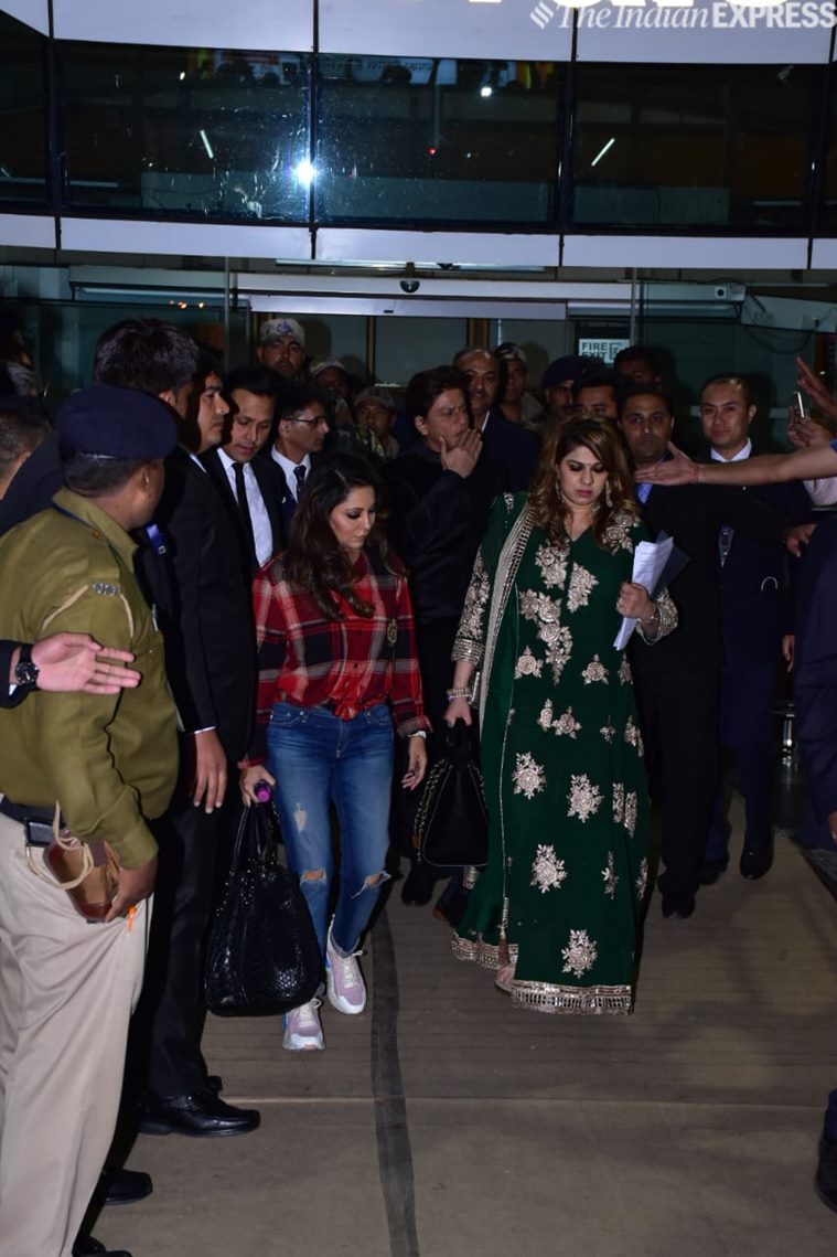 shah rukh khan with gauri khan
