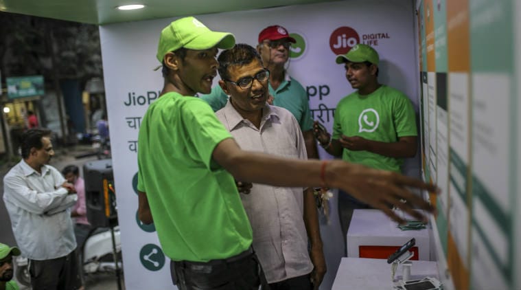 WhatsApp India services, WhatsApp on JioPhone, Reliance Jio subscribers, WhatsApp fake videos, feature phones in India, Jio WhatsApp partnership, false content WhatsApp, Jio user base, WhatsApp awareness, disinformation, Facebook India, WhatsApp