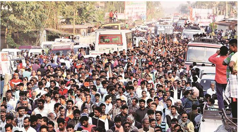 BJP rath yatra, Calcutta High Court denied permission, Amit Shah Rally cancelled, Kolkata News, Indian Express,