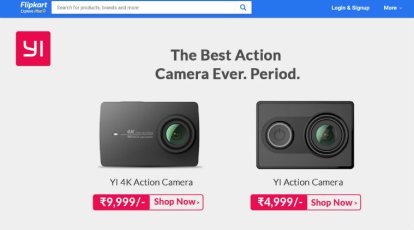 Yi Action Camera Black: full specifications, photo