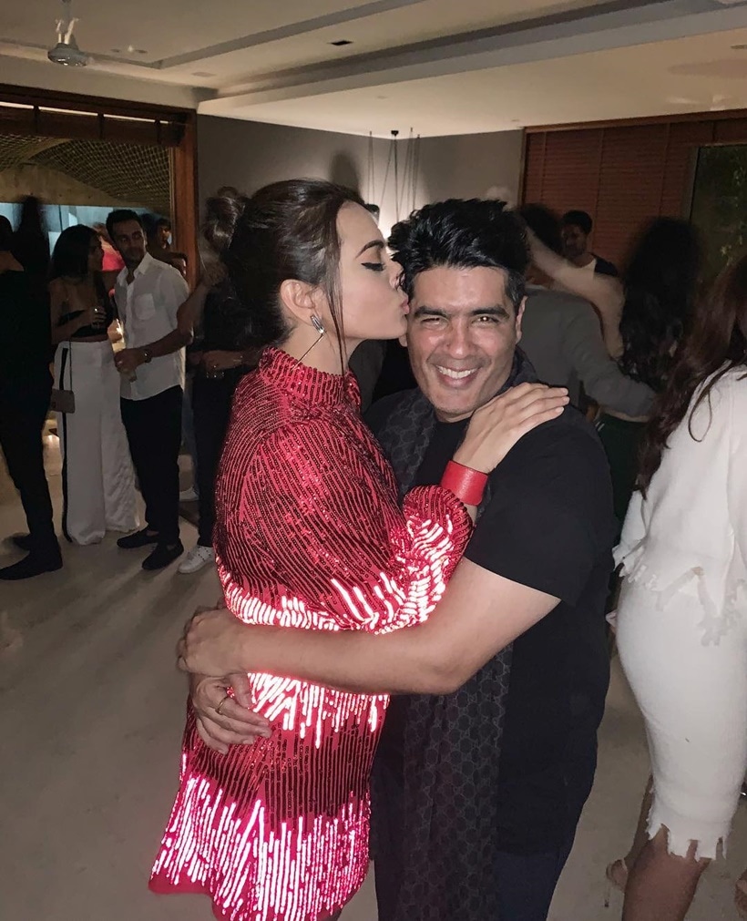 sonakshi sinha at punit malhotra bash