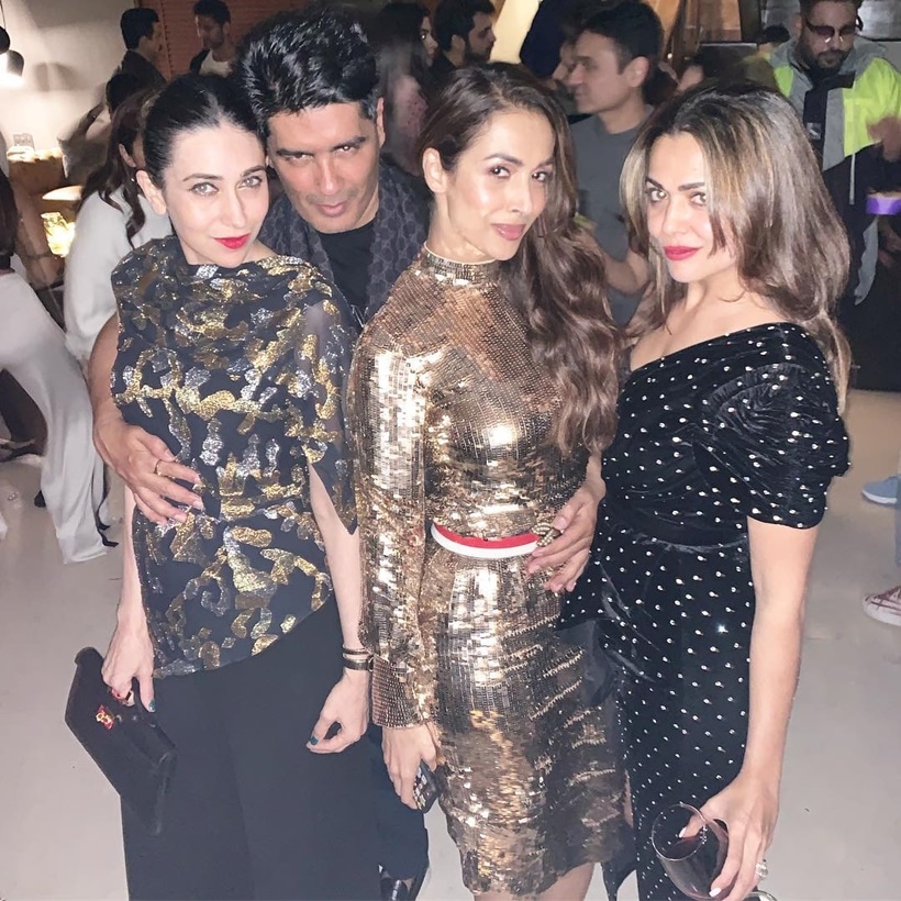 karisma kapoor, malaika arora and amrita arora