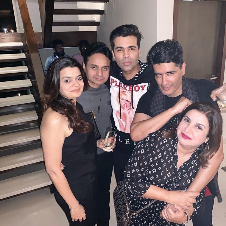 karan johar with manish malhotra