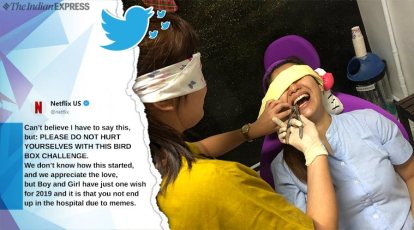 Bizarre Bird Box challenge injures many, Netflix urges netizens to stay  safe