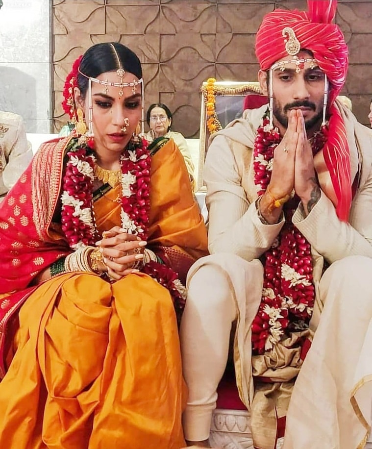 Prateik Babbar weds Sanya Sagar