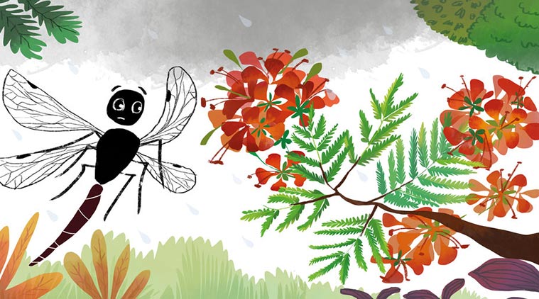 short story for kids, dragonfly