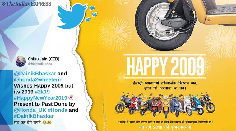 Did you fall for Honda's quirky 'Happy 2009' ad in Hindi daily